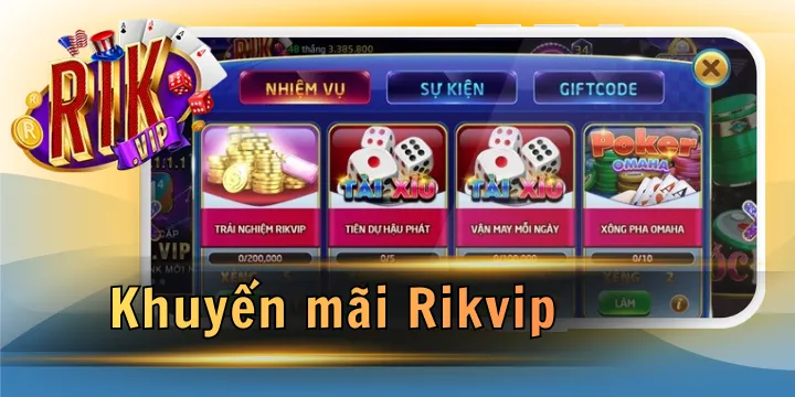 khuyen mai rikip 2026 moi nhat