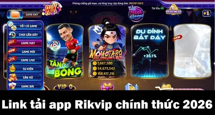 Cập nhật link tải app Rikvip mới nhất