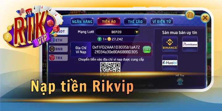 nap tien rikip 2026 moi nhat