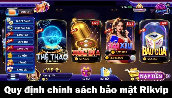 Chính sách bảo mật 2 Chính sách bảo mật Rikvip được quy định ra sao?