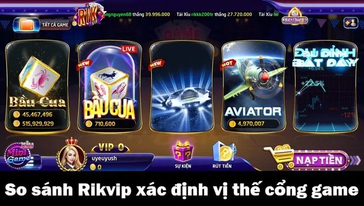Vị thế của Rikvip trên thị trường như thế nào? 